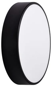 Plafonieră cu senzor CLARE 3xE27/24W/230V d. 40 cm negru Brilagi