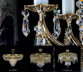Lustra Cristal Bohemia Exclusive diametru 40cm IRIS