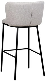 Set 2buc scaune tip bar Minik (gri). 1081417