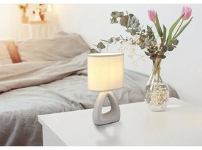 Lampa de masa ceramica gri TRIANGLE