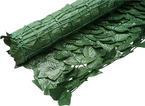 Gard viu artificial verde decorativ cu frunze verzi 300x150cm