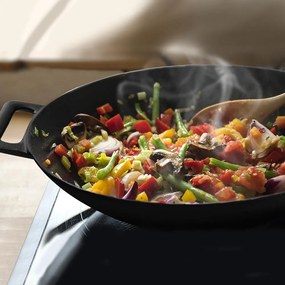 Tigaie WOK din fontă CULINARIA