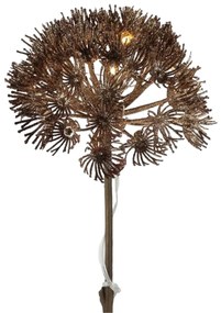 Ramura decorativa cu LED HERACLEUM 70 cm, bronz