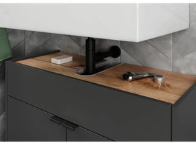 Set mobilă de baie gri antracit Forano – Germania