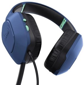 Casti cu fir Trust GXT 415B Zirox albast