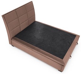 Pat tapitat Continental 2 velvet bej – 160 x 200 cm