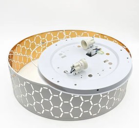 Plafonieră ULLE Ø45 cm, 2x E27, 15 W, 230 V, albă