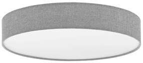 Plafonieră gri LED cu abajur textil ROMAO – EGLO