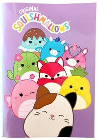 Squishmallows Feelin&#039; Caiet B/5 40 de pagini cu linii