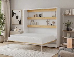 Pat rabatabil Devesto Horizontal Wall 160 Artisan Eiche, 200x160 cm – Artisan Eiche