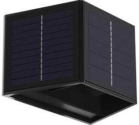 Aplică LED solară CUBUS 2xLED/1,5W/3,7V IP54