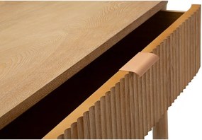 Masă consolă în culoare naturală din lemn de brad 40x110 cm Gothenburg – Mauro Ferretti