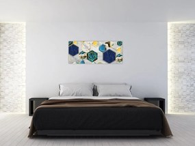 Tablou - Compoziție de marmură (120x50 cm)