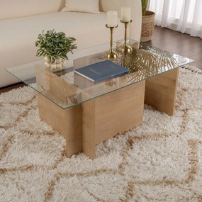 Măsuță de conferință Vetrino Honey Oak