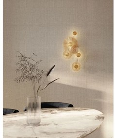 Aplică LED MAXLIGHT W0357 ALLURE 5xLED/5W/230V auriu