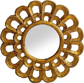 Oglinda decorativa din lemn tropical ALIXAN, 60cm 23925 VH