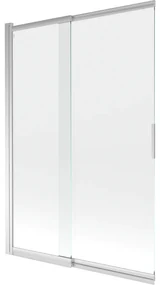 Mexen Fox paravan de duș, culisant, cu 2 canaturi, 120 x 150 cm, transparent, crom - 891-120-002-01-00