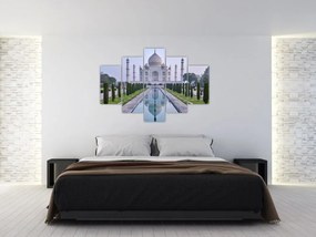 Tablou - Taj Mahal în răsăsrit de soare (150x105 cm)