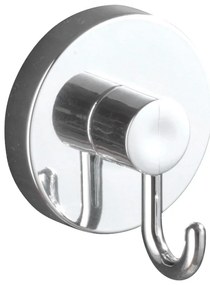 Set de accesorii de baie argintiu lucios autoadeziv Bari – Wenko