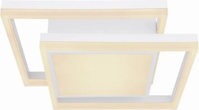 Plafoniera Smart LED CCT dimabila cu telecomanda SQUARES