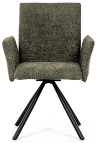 Set de scaune de sufragerie cu mecanism deîntoarcere DCH-W1117 GRN2, 2 buc.