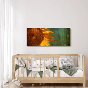 Tablou - Floarea soarelui (120x50 cm)