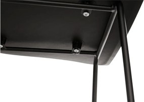 Scaun de bar Kokoon Slade, înălțime 85 cm, negru