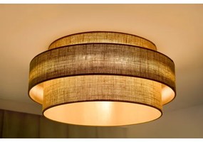 Plafonieră LED Brilagi SPACE YUTE LED/12W/230V d. 50 cm bej