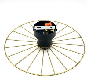 Aplică MONTANA 1xE27/15W/230V d. 30 cm auriu