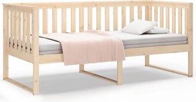 vidaXL Pat de zi fără saltea, 90x190 cm, lemn masiv de pin