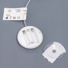 Set de stele, 2 bucăți, 20 LED-uri, alb cald