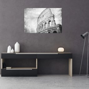 Tablou - Carte poștală de epocă a orașului N⁰1 (90x60 cm)