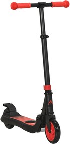 HOMCOM Trotinetă Electrică Pliabilă pentru Copii de 6+ Ani cu Înălțime Reglabilă, 71x36.5x75-80 cm, Roșu | Aosom Romania