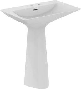 Lavoar freestanding Ideal Standard Atelier Tipo-Z alb lucios 74 cm cu 3 orificii baterie