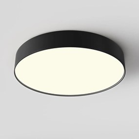 Plafoniera LED design tehnic Zoom D-40cm 3000K negru