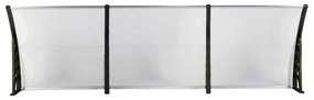 Marchiza copertina din policarbonat 300x90 cm-negru