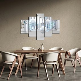 Tablou abstract în stil antic (150x105 cm)