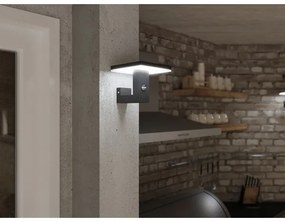 Aplică LED de exterior cu senzor BARI LED/10W/230V 4000K IP54 antracit