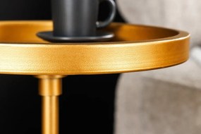 Masuta Laterala, Marmura, Metal, TRAYFUL 60cm, A-44849 VC