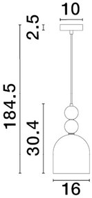 Lustra/Pendul design decorativ modern MURANO