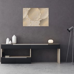 Tablou - Mandale în tonuri aurii (70x50 cm)