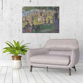 Tablou - Georges Seurat, A Sunday on La Grande Jatte, reproducere (70x50 cm)