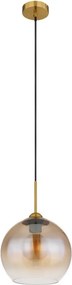 Globo 15788H - Candelabru suspendat pe cablu JAMESSA 1xE27/60W/230V, alamă