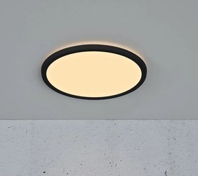 Plafoniera slim LED 2700K 3-step MOODMAKER Oja 29 negru