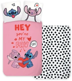 Disney Lilo și Stitch Hey set de lenjerie 140×200cm, 70×90 cm