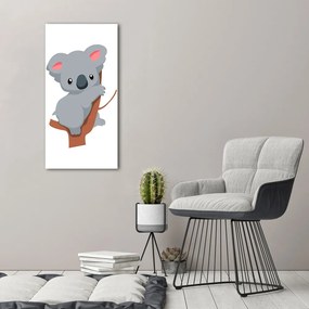 Tablou acrilic Panda într-un copac