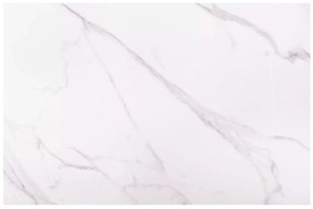 Masa extensibila Sento alb/negru L120-180xl80 cm
