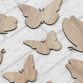 DUBLEZ | Fluturi decorativi 3D pentru perete 6 buc