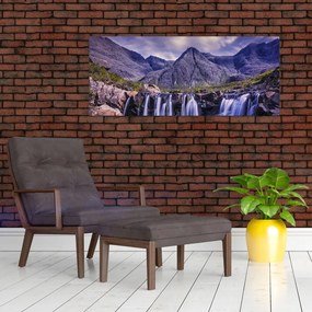 Tablou cu cascade (120x50 cm)