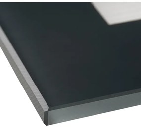 Corp de iluminat LED încastrat GLASI LED/3W/230V 4000K IP44 negru Kanlux 33695